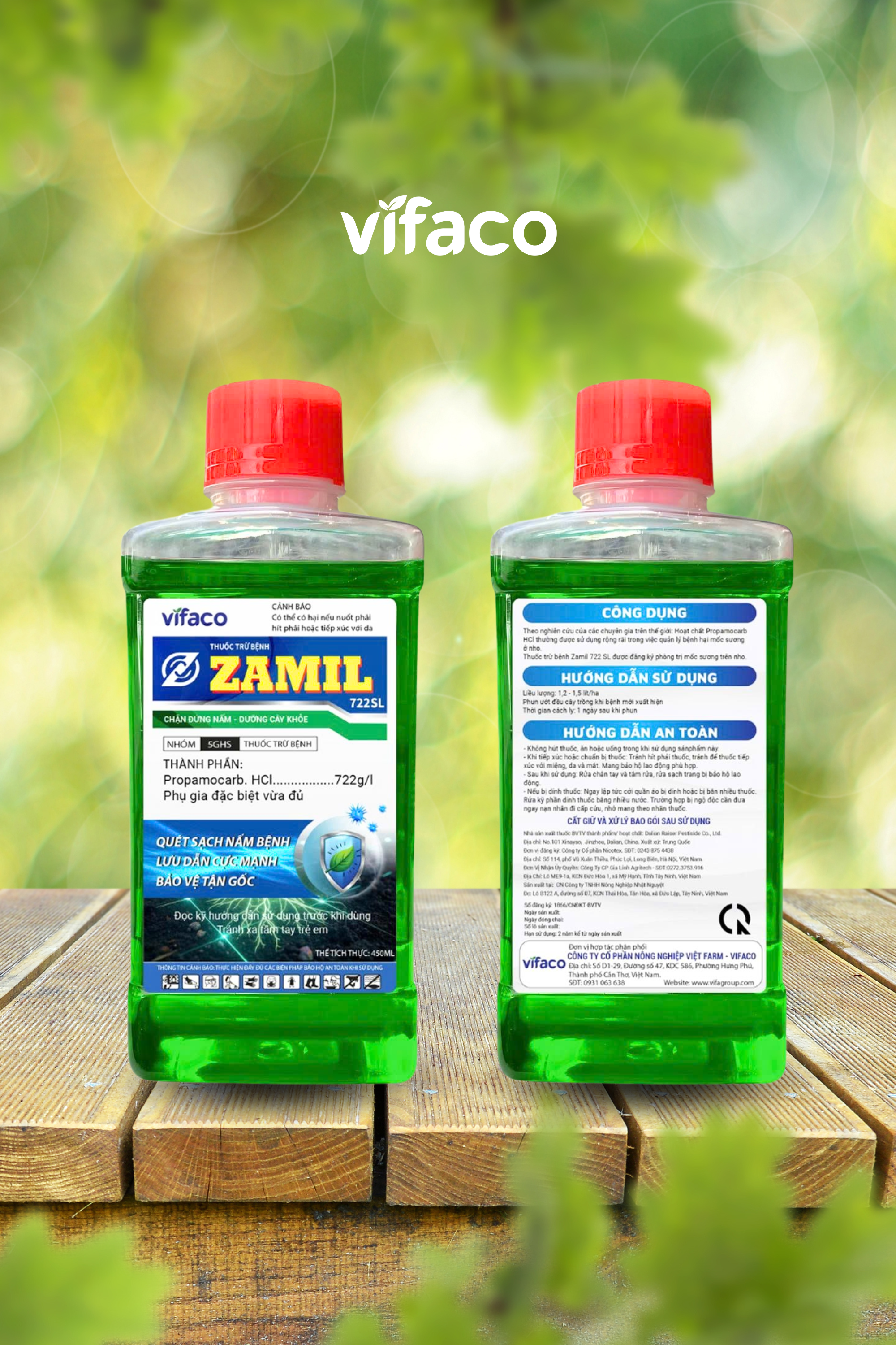 Thuốc trừ bệnh ZAMIL 722SL