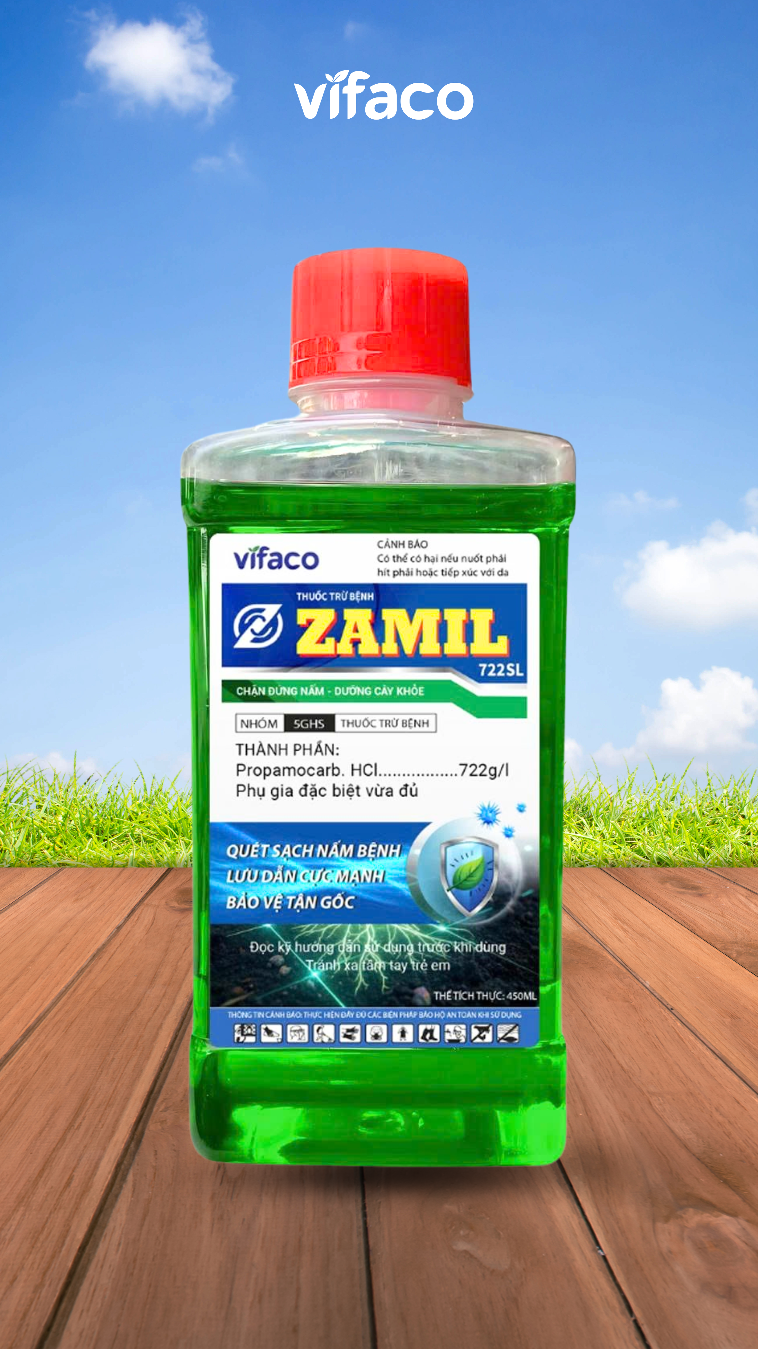 Thuốc trừ bệnh ZAMIL 722SL