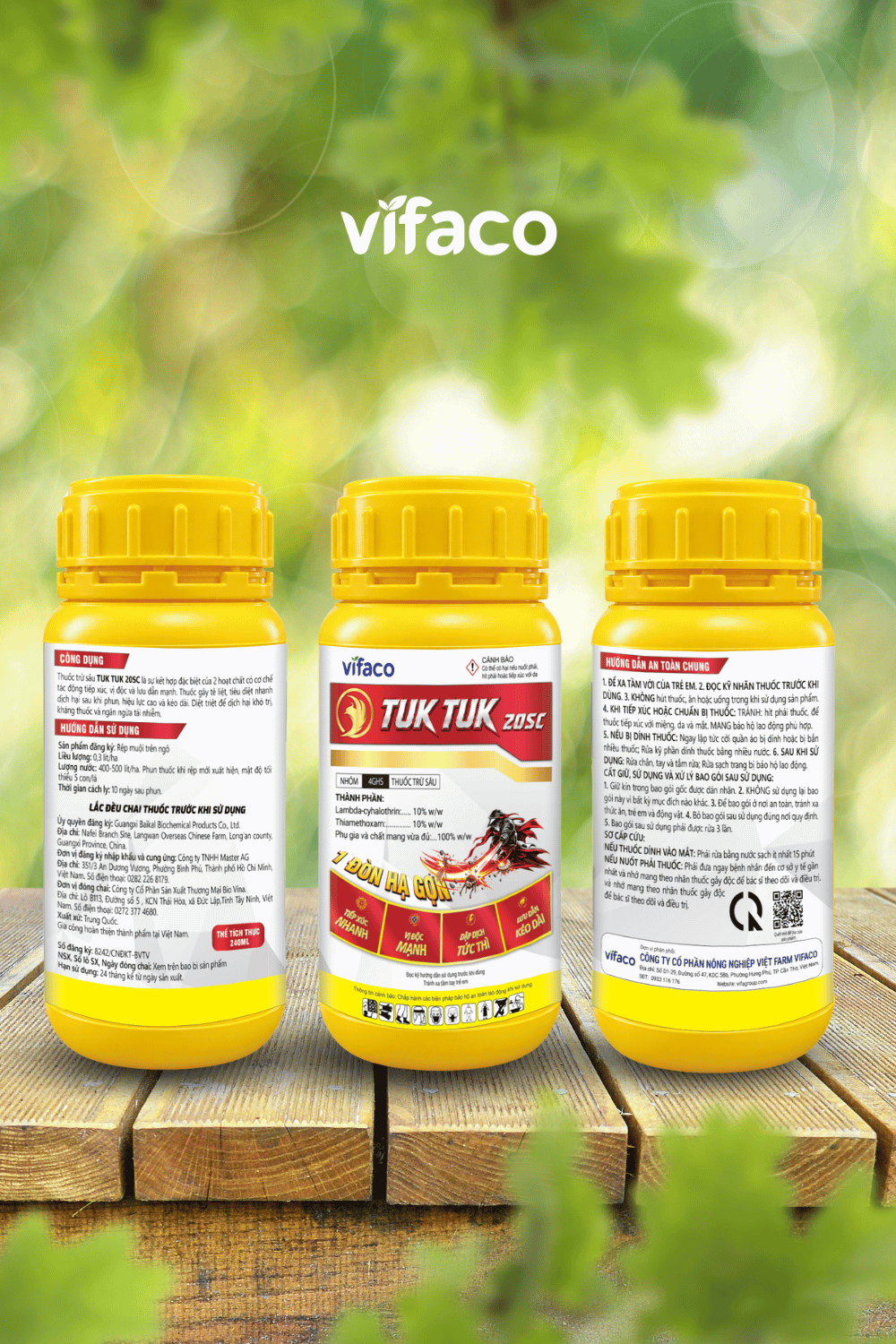 Thuốc trừ sâu TUKTUK 20SC